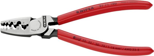 Produktbild: Knipex-Werk Crimpzange 97 71 180