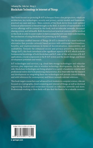 Produktbild: Blockchain Technology in Internet of Things