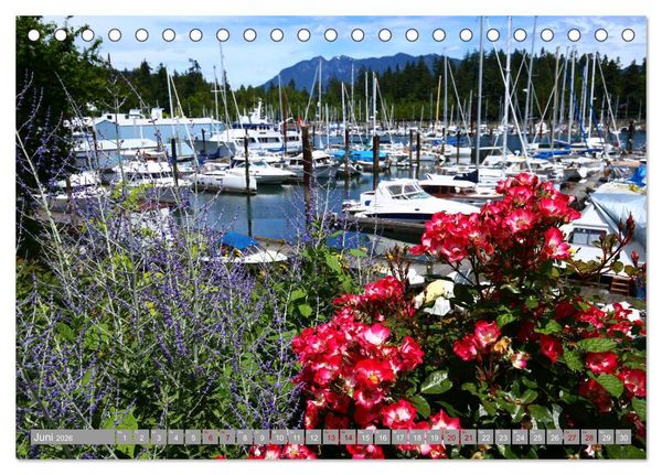 Produktbild: Wunderbares Vancouver - 2026 (Tischkalender 2026 DIN A5 quer), CALVENDO Monatskalender