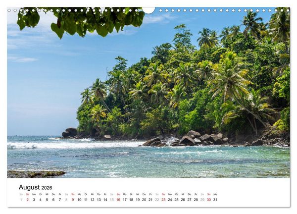 Produktbild: Urlaub in Sri Lanka - Reise durch Asien, Kultur und Natur (Wandkalender 2026 DIN A3 quer), CALVENDO Monatskalender