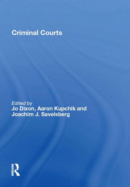 Produktbild: Criminal Courts