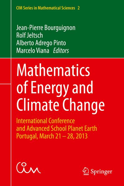 Produktbild: Mathematics of Energy and Climate Change