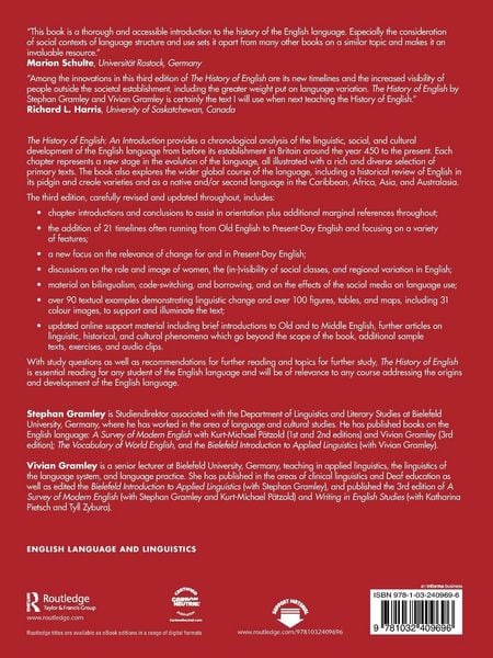 Produktbild: The History of English