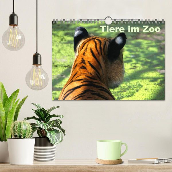 Produktbild: Tiere im Zoo (Wandkalender 2026 DIN A4 quer), CALVENDO Monatskalender