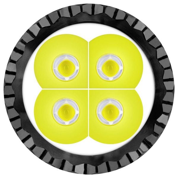 Produktbild: OLight Seeker 4 Pro LED Taschenlampe akkubetrieben 4600lm 205g