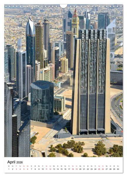 Produktbild: Dubai - faszinierende Highlights (Wandkalender 2026 DIN A3 hoch), CALVENDO Monatskalender
