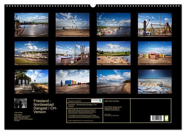 Produktbild: Friesland - Nordseebad Dangast / CH-Version (Wandkalender 2026 DIN A2 quer), CALVENDO Monatskalender