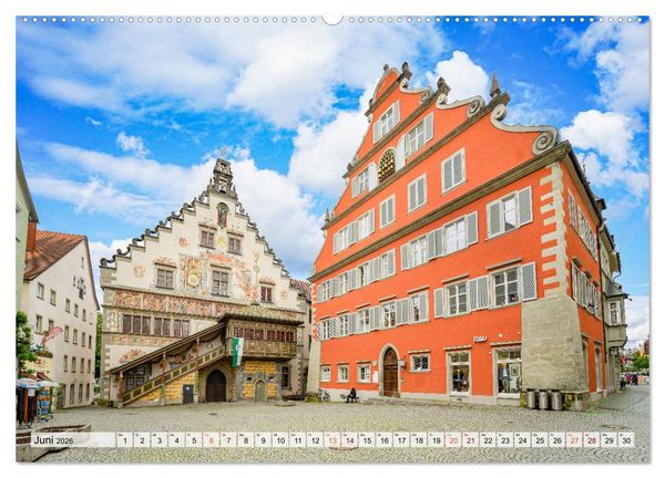 Produktbild: Lindau Bodensee Impressionen (Wandkalender 2026 DIN A2 quer), CALVENDO Monatskalender