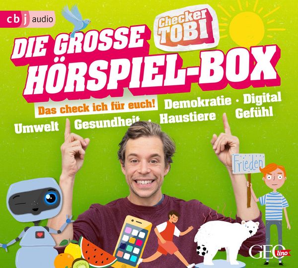 Produktbild: Die gro&szlig;e Checker-Tobi-H&ouml;rspiel-Box
