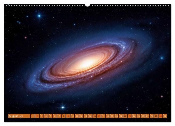 Produktbild: Gammablitze im Universum (Wandkalender 2026 DIN A2 quer), CALVENDO Monatskalender