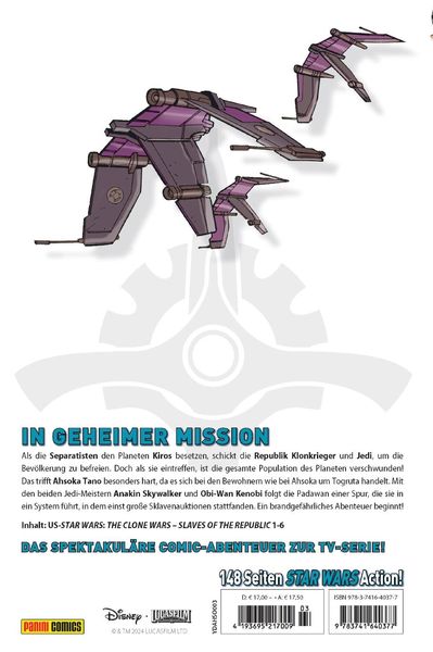 Produktbild: Star Wars Comics: Ahsoka