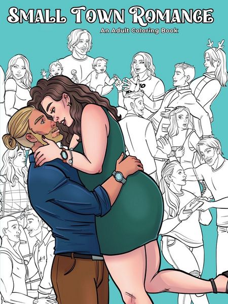 Produktbild: Sweet Small Town Coloring Book