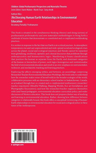Produktbild: (Re)Storying Human/Earth Relationships in Environmental Education