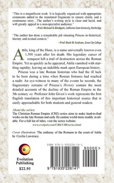 Produktbild: The Fragmentary History of Priscus
