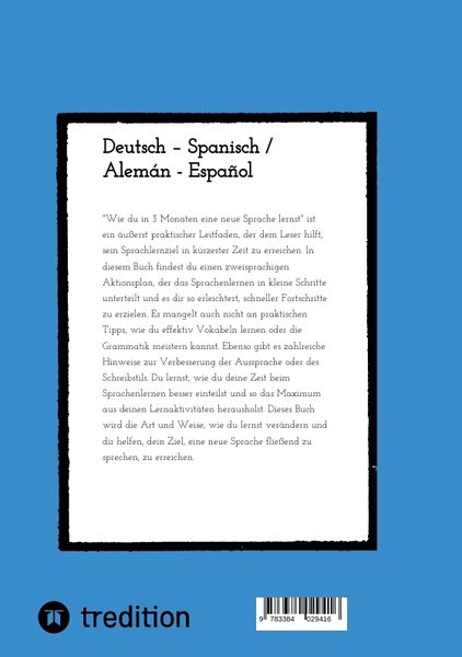 Produktbild: Wie du in 3 Monaten eine neue Sprache lernst - bilingual