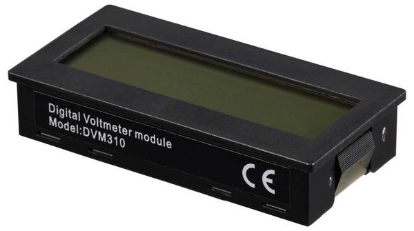 Produktbild: VOLTCRAFT DVM 310 Digitales Einbaumessger&auml;t &plusmn;199.9 mV (beliebig erweiterbar durch Vorschalten von Widerst&auml;nden)