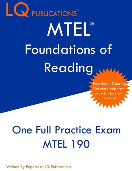 Produktbild: MTEL Foundations of Reading