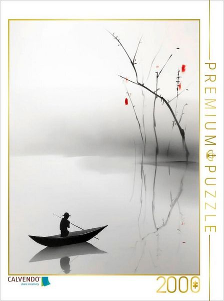 CALVENDO Puzzle Morgenstille | 2000 Teile Lege-Größe 90x67cm Foto-Puzzle für glückliche Stunden