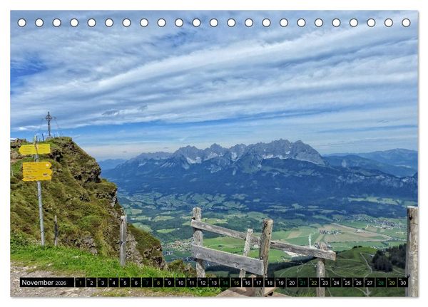 Produktbild: Servus. Landschaften im Tirol (Tischkalender 2026 DIN A5 quer), CALVENDO Monatskalender