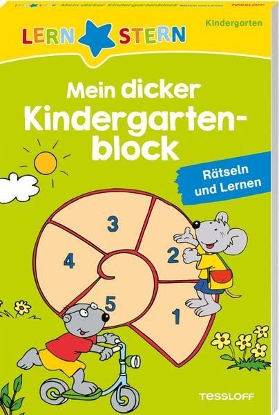 LERNSTERN. Mein dicker Kindergartenblock, Taschenbuch von Sonja Meierjürgen, Tessloff Verlag Ragnar Tessloff GmbH & Co. KG, 978-3-7886-2464-4