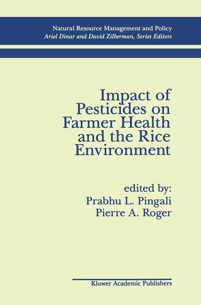 Produktbild: Impact of Pesticides on Farmer Health and the Rice Environment