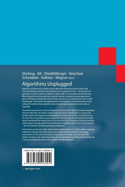 Produktbild: Algorithms Unplugged