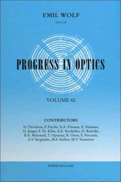 Produktbild: Progress in Optics