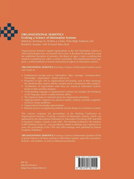 Produktbild: Organizational Semiotics
