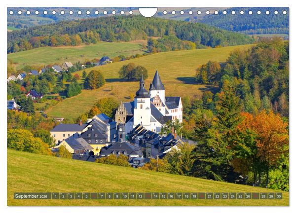 Produktbild: Erzgebirge - Reiches kulturelles Erbe und erholsame Natur (Wandkalender 2026 DIN A4 quer), CALVENDO Monatskalender