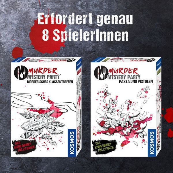 Produktbild: Murder Mystery Party Pasta und Pistolen