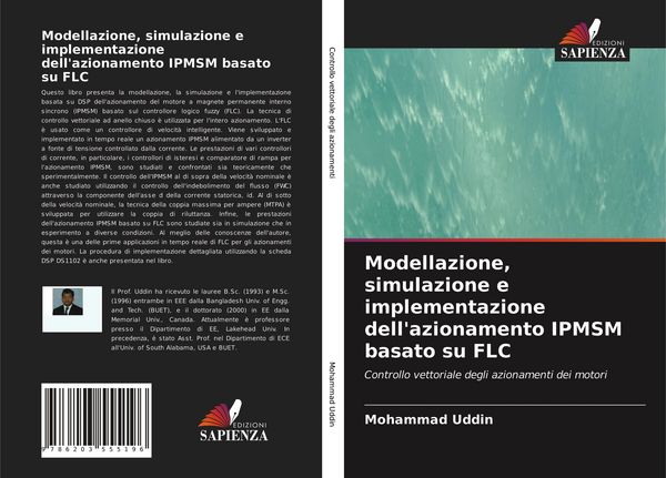 Produktbild: Modellazione, simulazione e implementazione dell'azionamento IPMSM basato su FLC