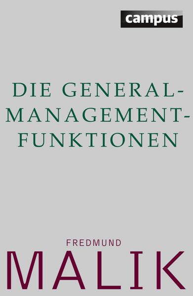 Produktbild: Die General-Management-Funktionen