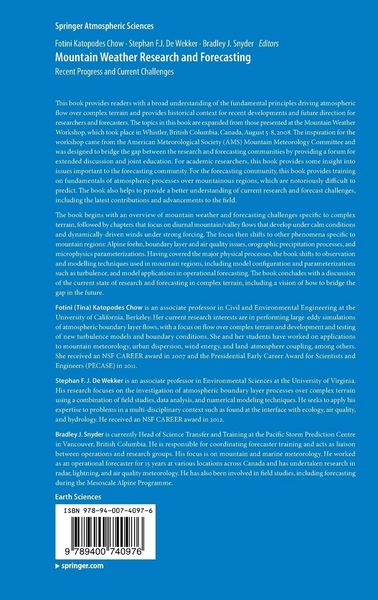 Produktbild: Mountain Weather Research and Forecasting
