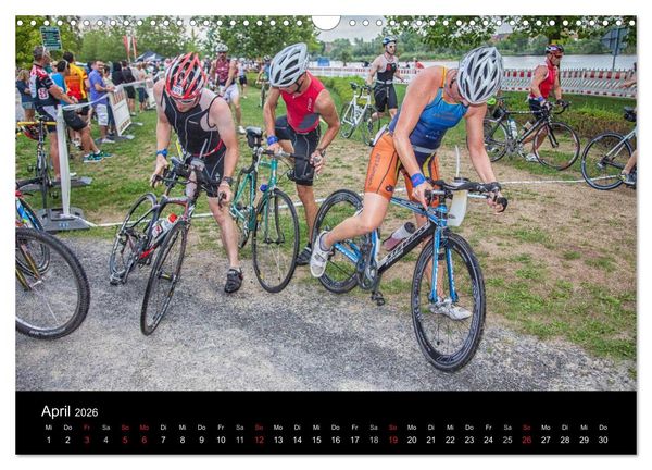 Produktbild: Fascination Triathlon (Wandkalender 2026 DIN A3 quer), CALVENDO Monatskalender