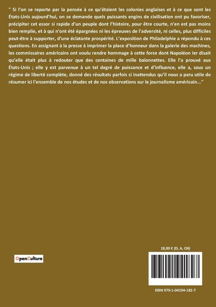 Produktbild: Le journalisme aux &Eacute;tats-Unis
