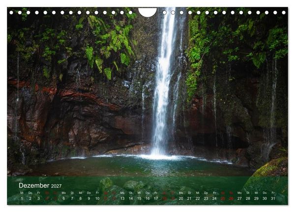 Produktbild: Madeira - Insel der Kontraste (Wandkalender 2027 DIN A4 quer), CALVENDO Monatskalender