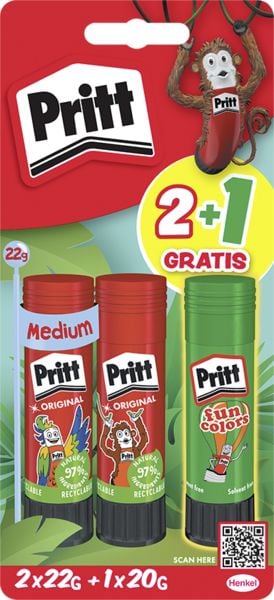 Produktbild: Pritt Kleben Pritt BTS Designstifte, 2 22 g + 1 20 g