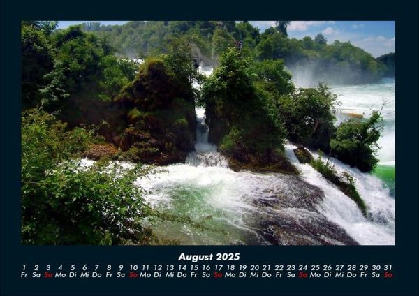 Produktbild: Wasserf&auml;lle 2025 Fotokalender DIN A4