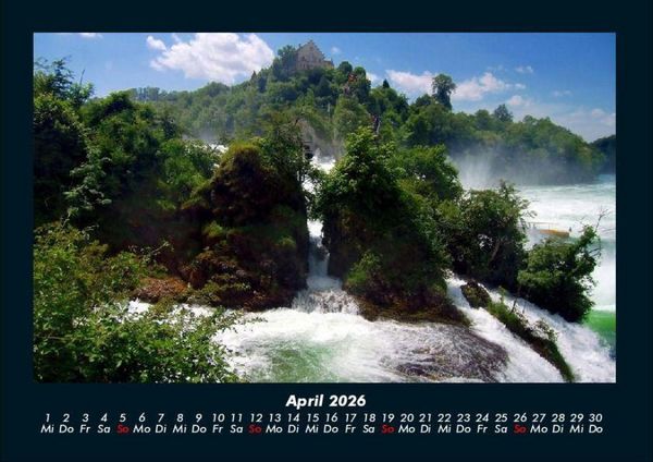 Produktbild: Wasserf&auml;lle 2026 Fotokalender DIN A4