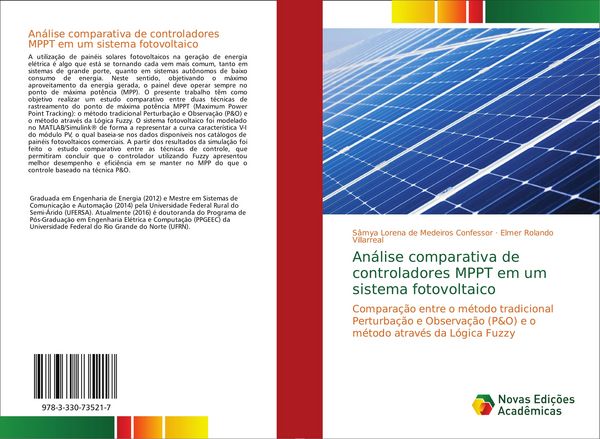 Produktbild: An&aacute;lise comparativa de controladores MPPT em um sistema fotovoltaico