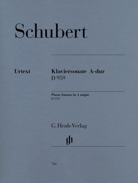 Franz Schubert - Klaviersonate A-dur D 959