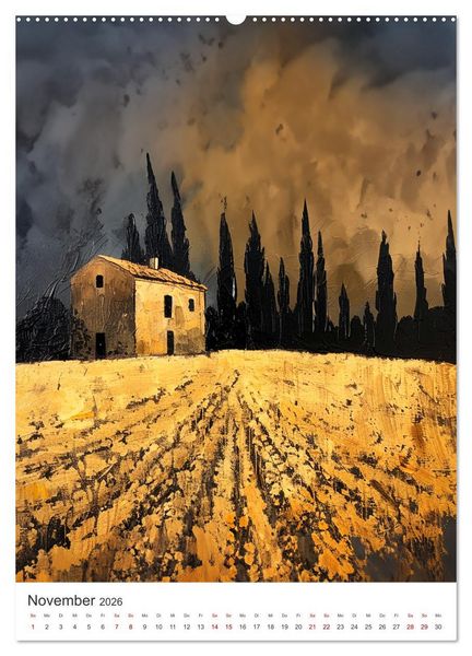 Produktbild: Poesie des Lichts - impressionistisches S&uuml;dfrankreich (hochwertiger Premium Wandkalender 2026 DIN A2 hoch), Kunstdruck in Hochglanz