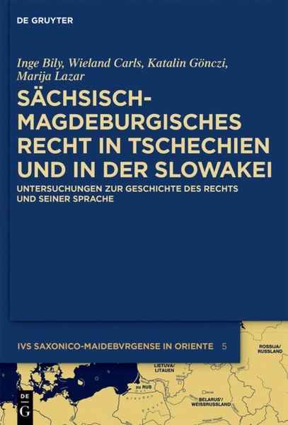 Produktbild: S&auml;chsisch-magdeburgisches Recht in Tschechien und in der Slowakei