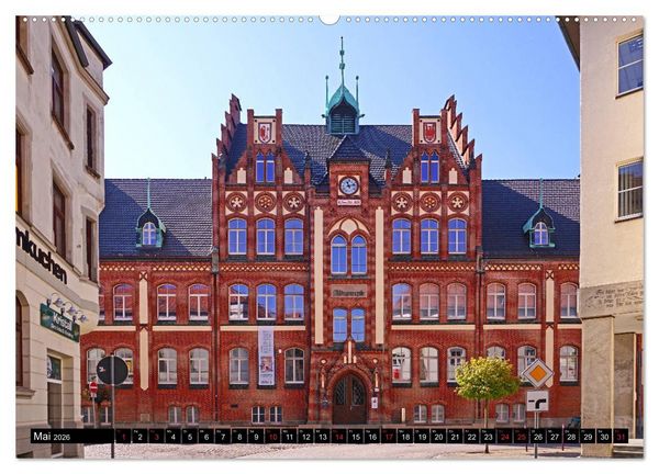 Produktbild: Hansestadt Salzwedel (hochwertiger Premium Wandkalender 2026 DIN A2 quer), Kunstdruck in Hochglanz