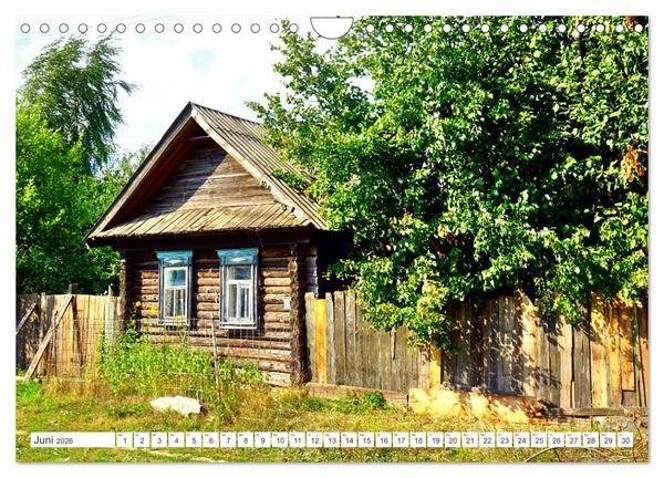 Produktbild: Dorfidylle - Landleben in Russland (Wandkalender 2026 DIN A4 quer), CALVENDO Monatskalender