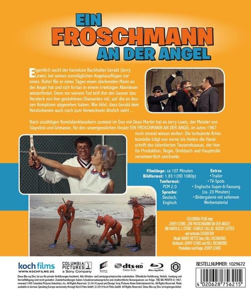 Produktbild: Jerry Lewis: Ein Froschmann an der Angel