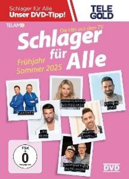 Produktbild: Schlager f&uuml;r Alle: Fr&uuml;hjahr/Sommer 2025