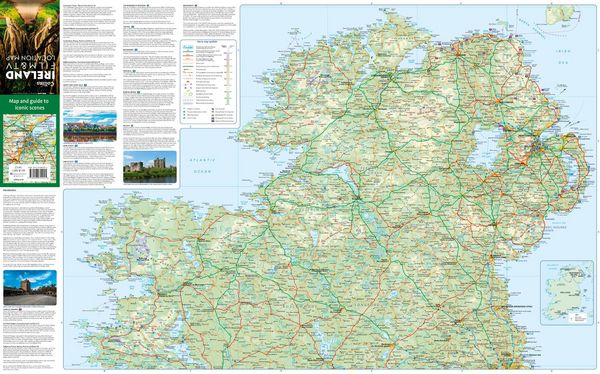 Produktbild: Collins Ireland Film and TV Location Map