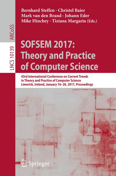 Produktbild: SOFSEM 2017: Theory and Practice of Computer Science