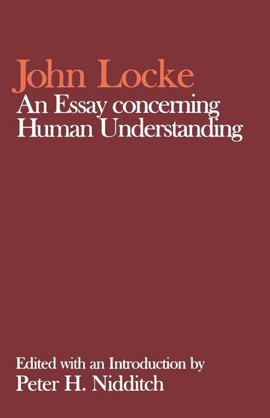 Produktbild: An Essay concerning Human Understanding